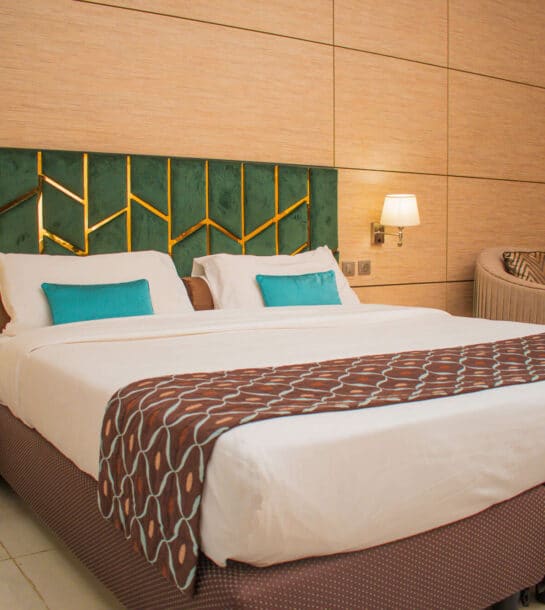 sarakawa chambre lit view